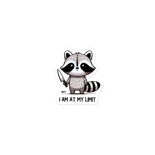 At My Limit Sticker