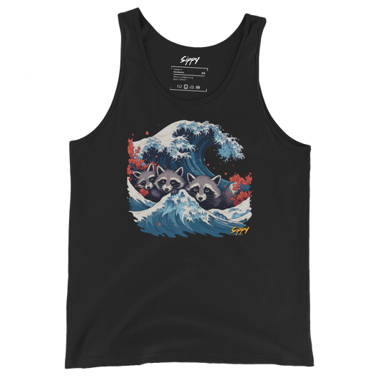 Great Sippy Wave Tank Top