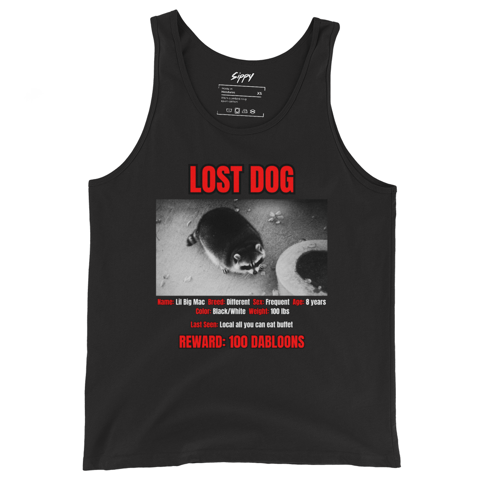 Lost Dog Tank Top – Sippy Apparel