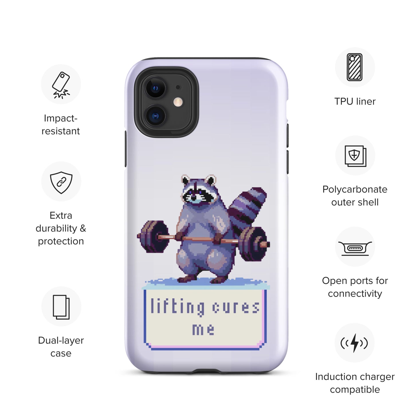 Lifting Cures Me iPhone Case