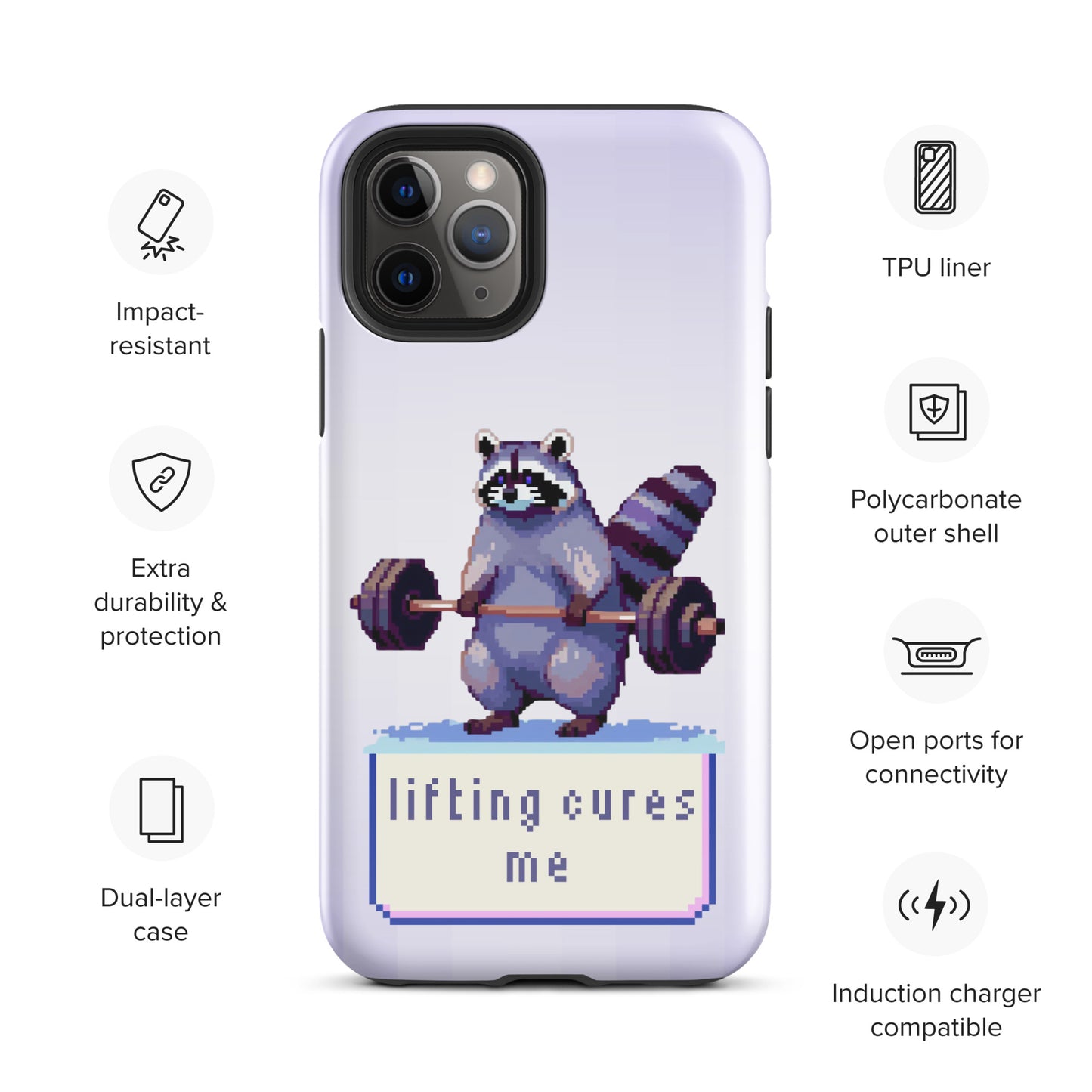 Lifting Cures Me iPhone Case