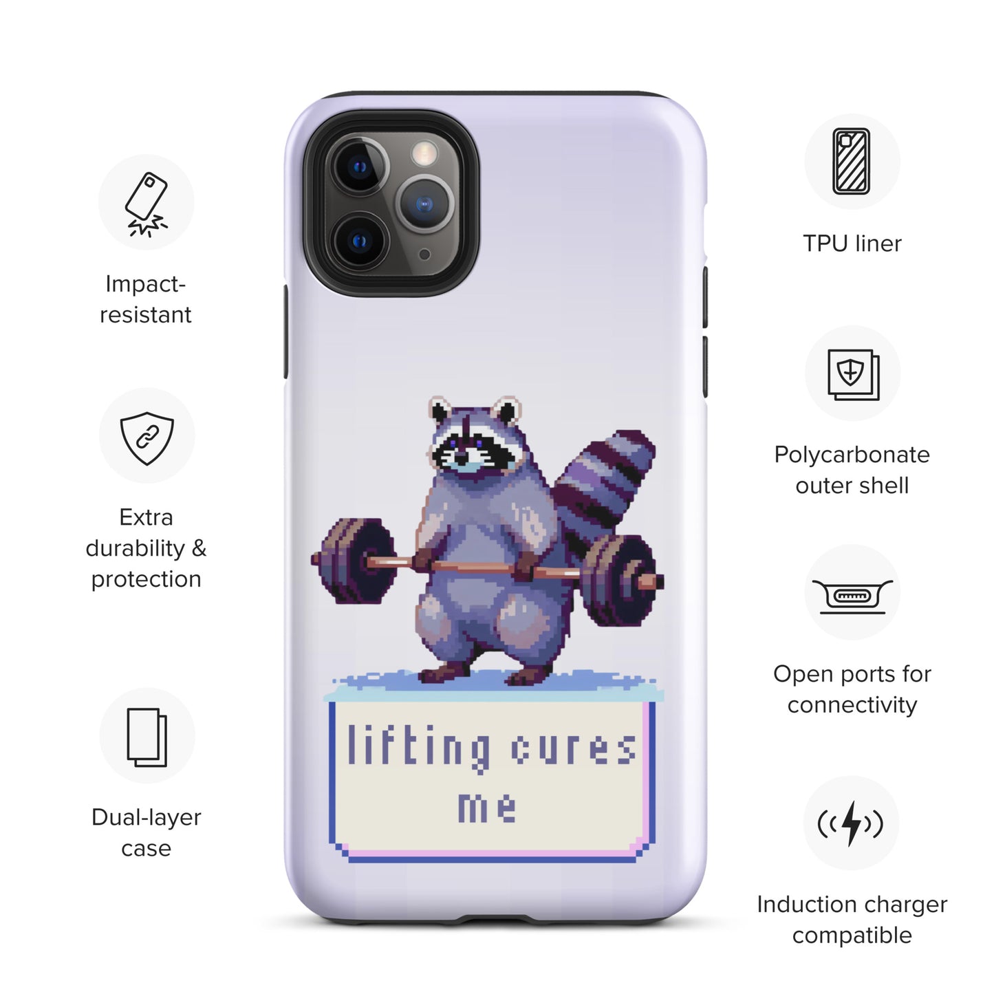 Lifting Cures Me iPhone Case