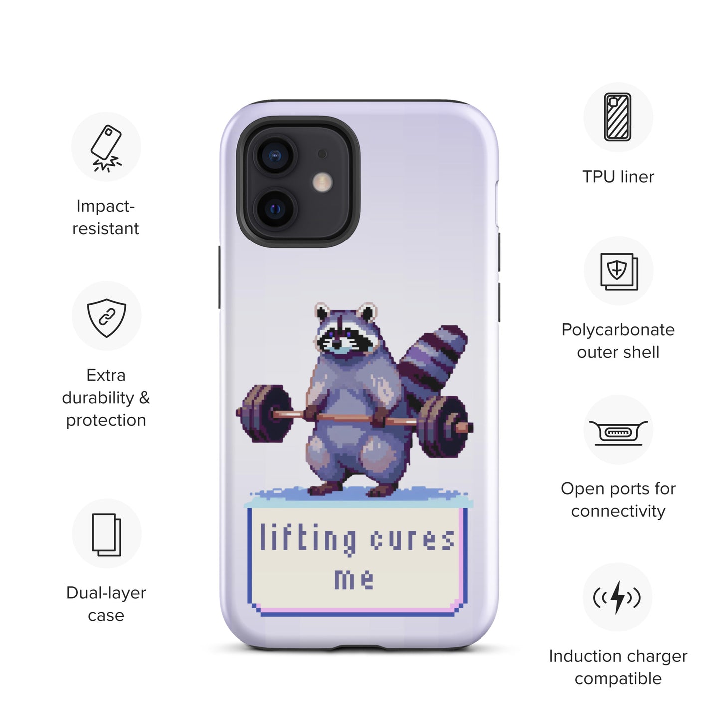 Lifting Cures Me iPhone Case