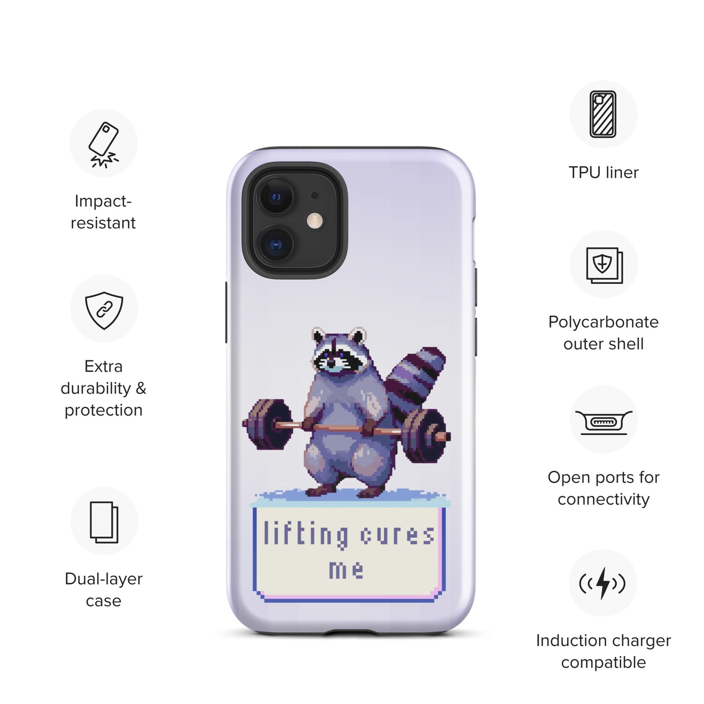 Lifting Cures Me iPhone Case