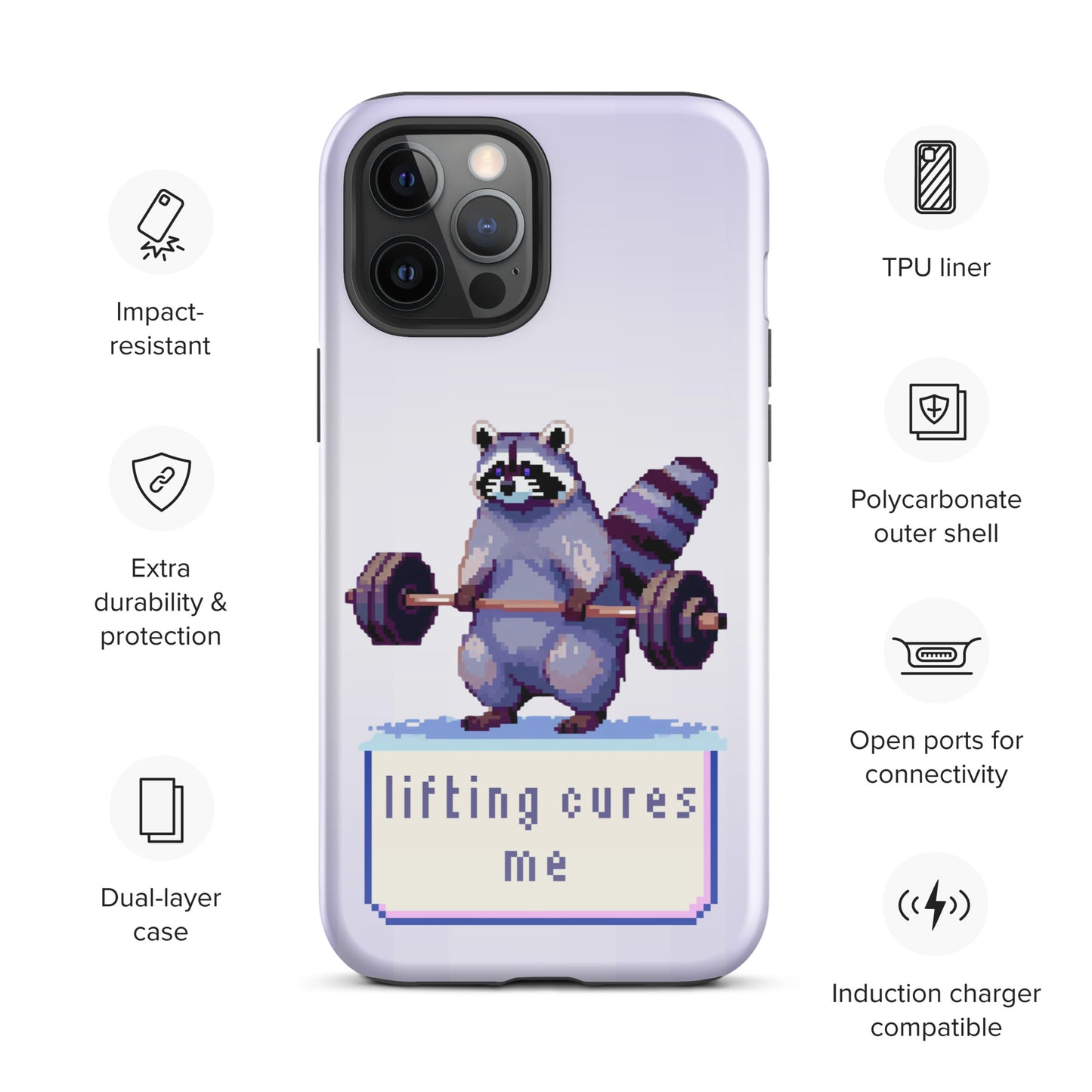 Lifting Cures Me iPhone Case