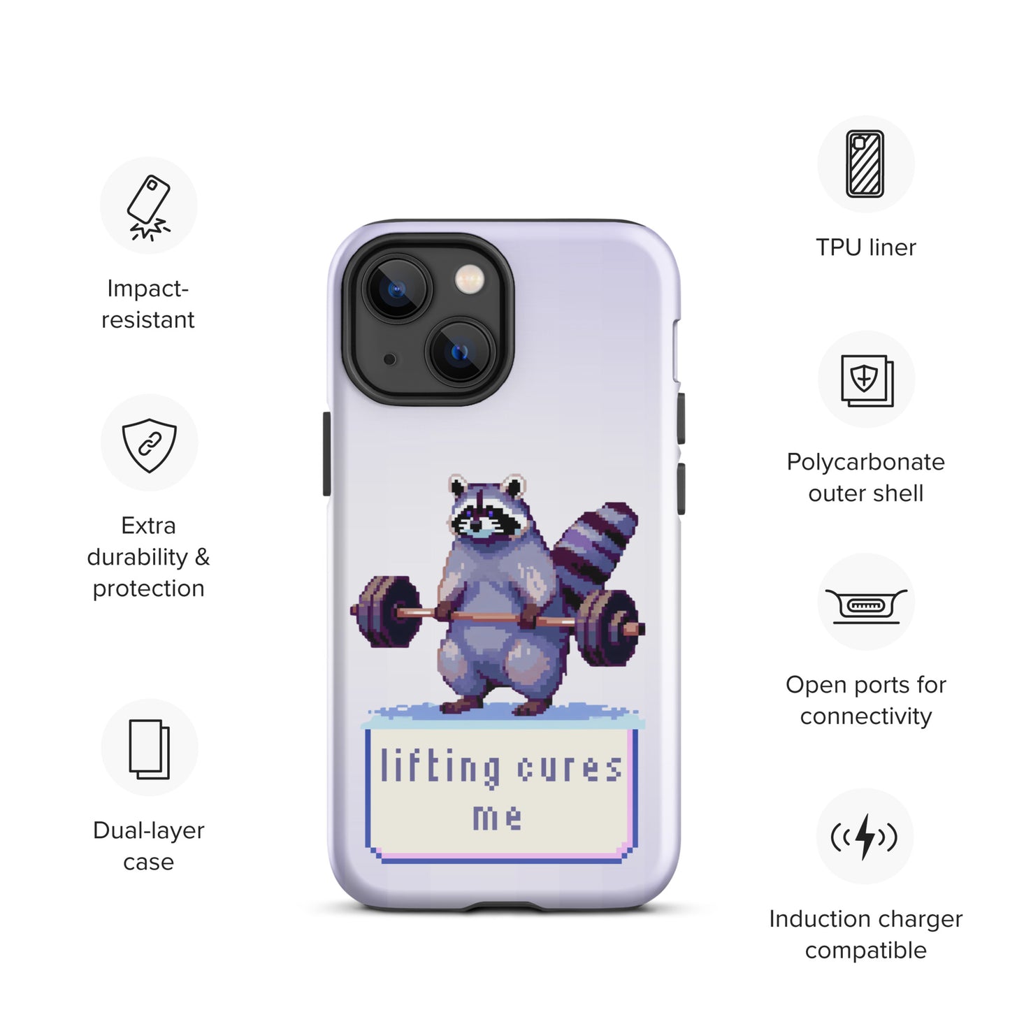 Lifting Cures Me iPhone Case