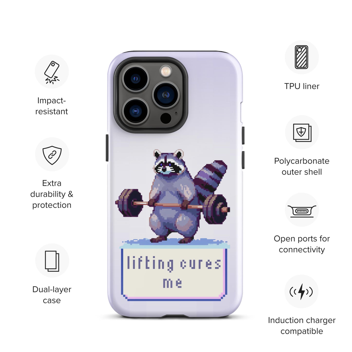 Lifting Cures Me iPhone Case