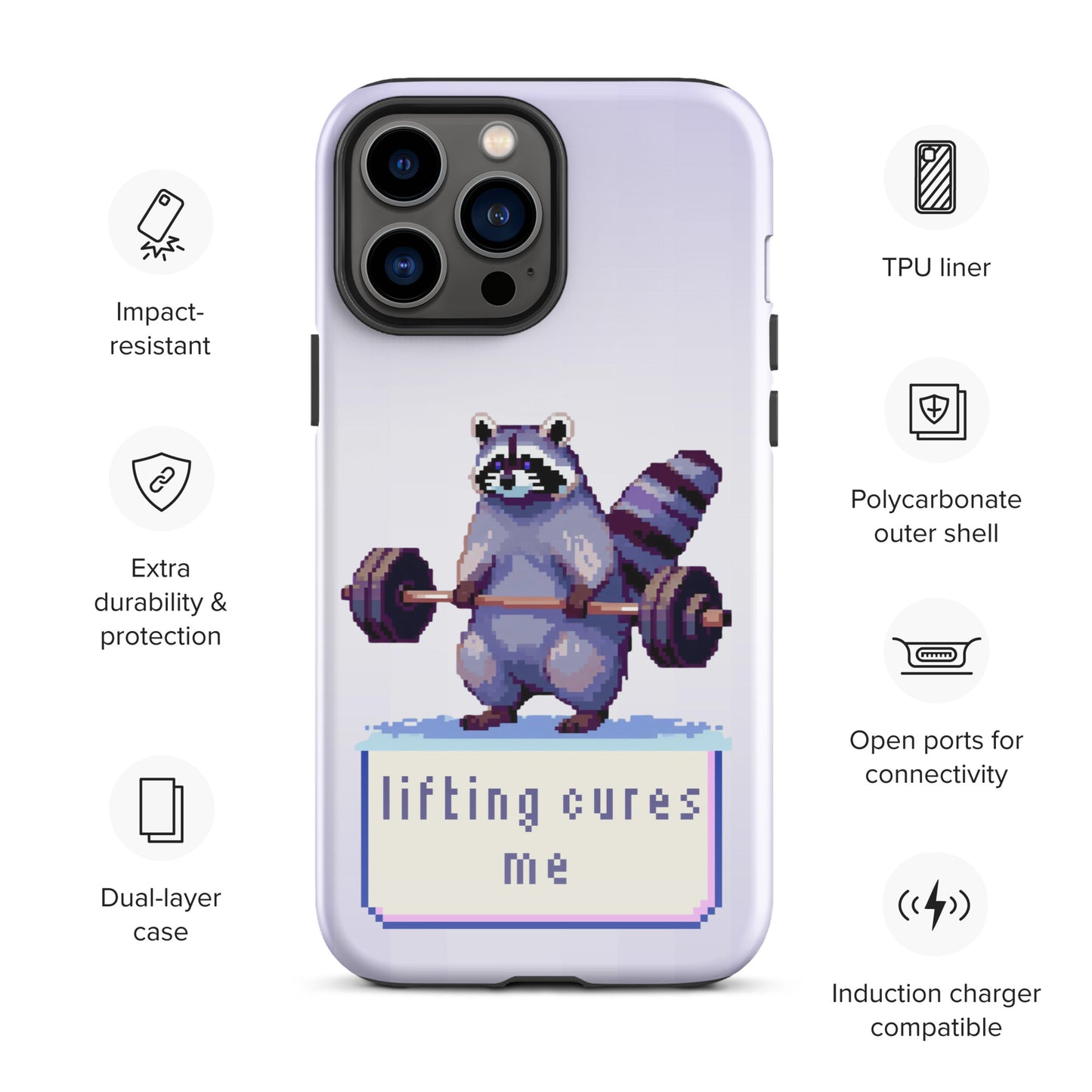 Lifting Cures Me iPhone Case