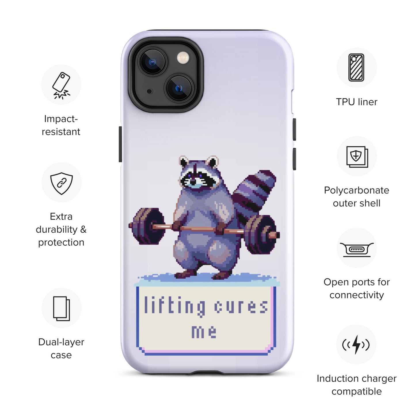 Lifting Cures Me iPhone Case
