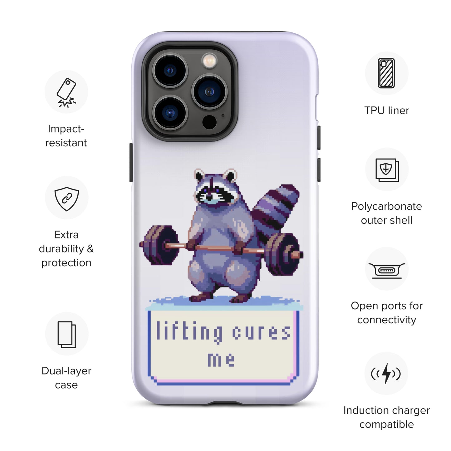 Lifting Cures Me iPhone Case