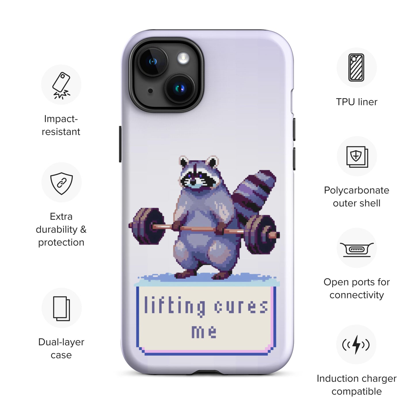 Lifting Cures Me iPhone Case
