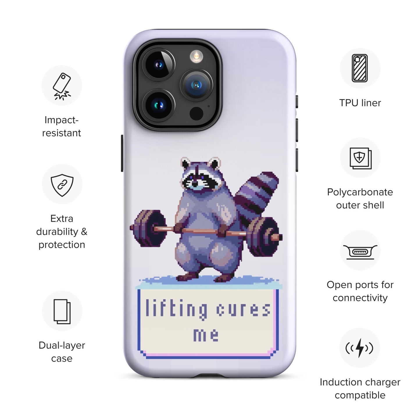 Lifting Cures Me iPhone Case