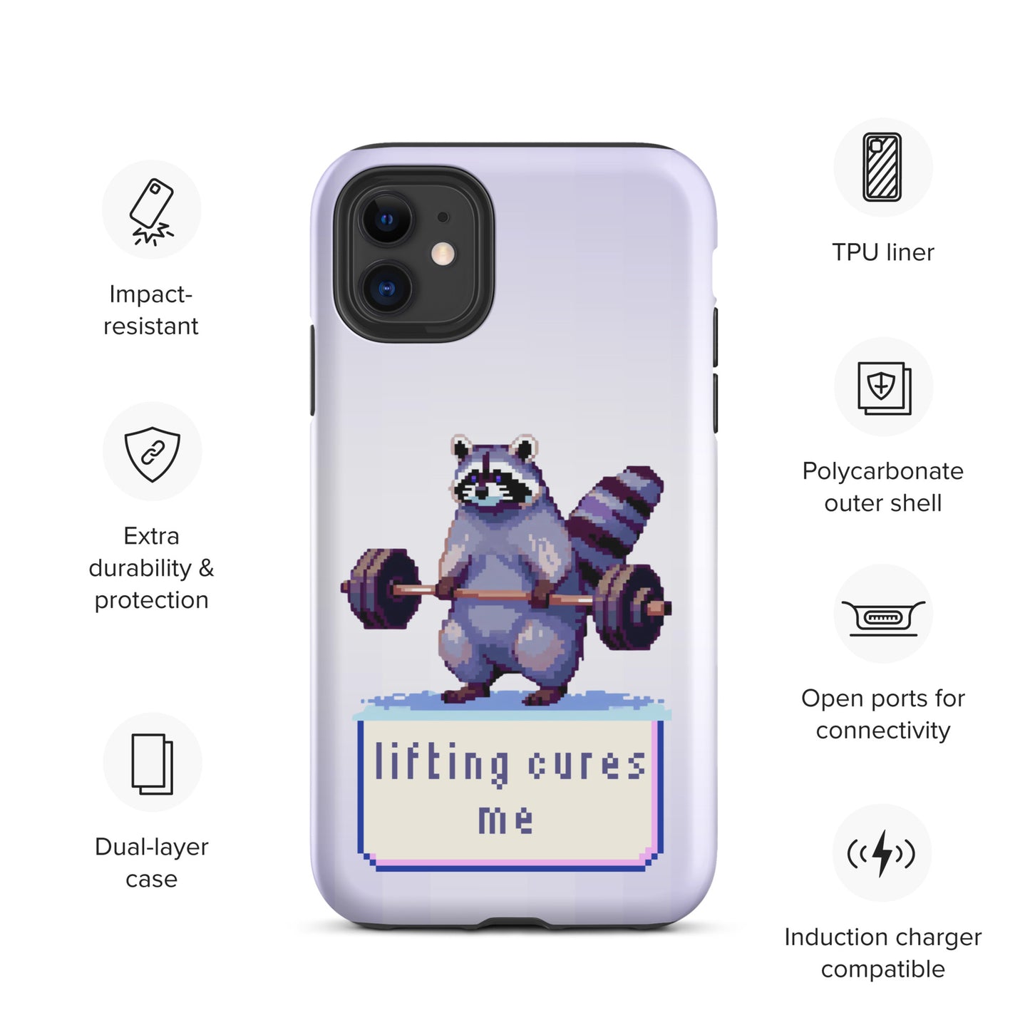Lifting Cures Me iPhone Case