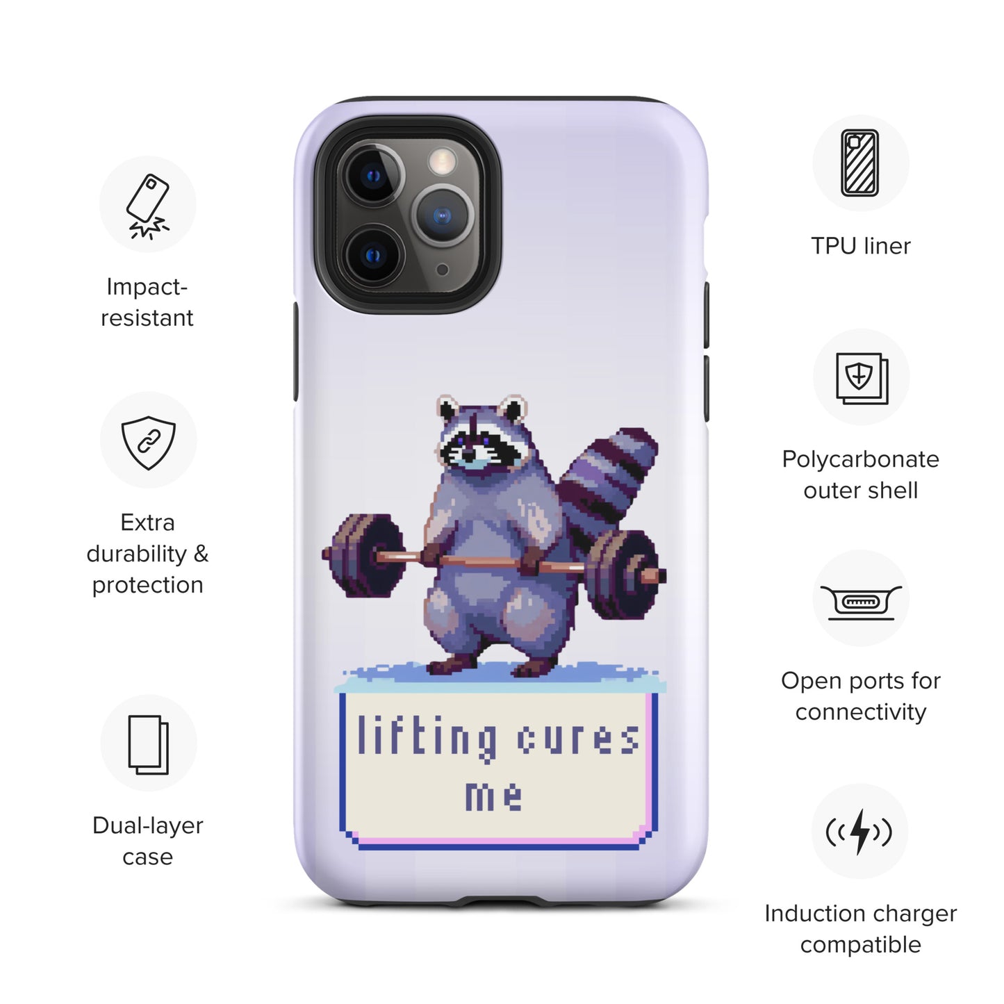 Lifting Cures Me iPhone Case