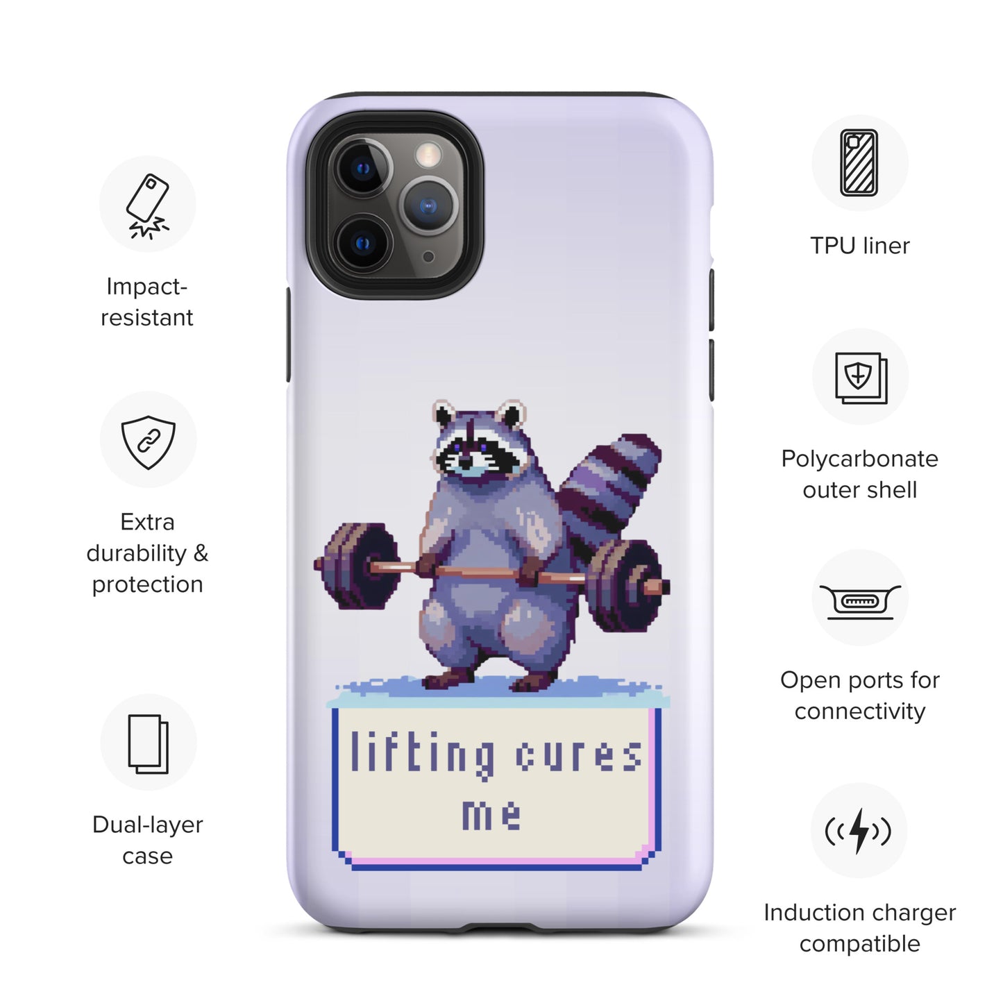Lifting Cures Me iPhone Case