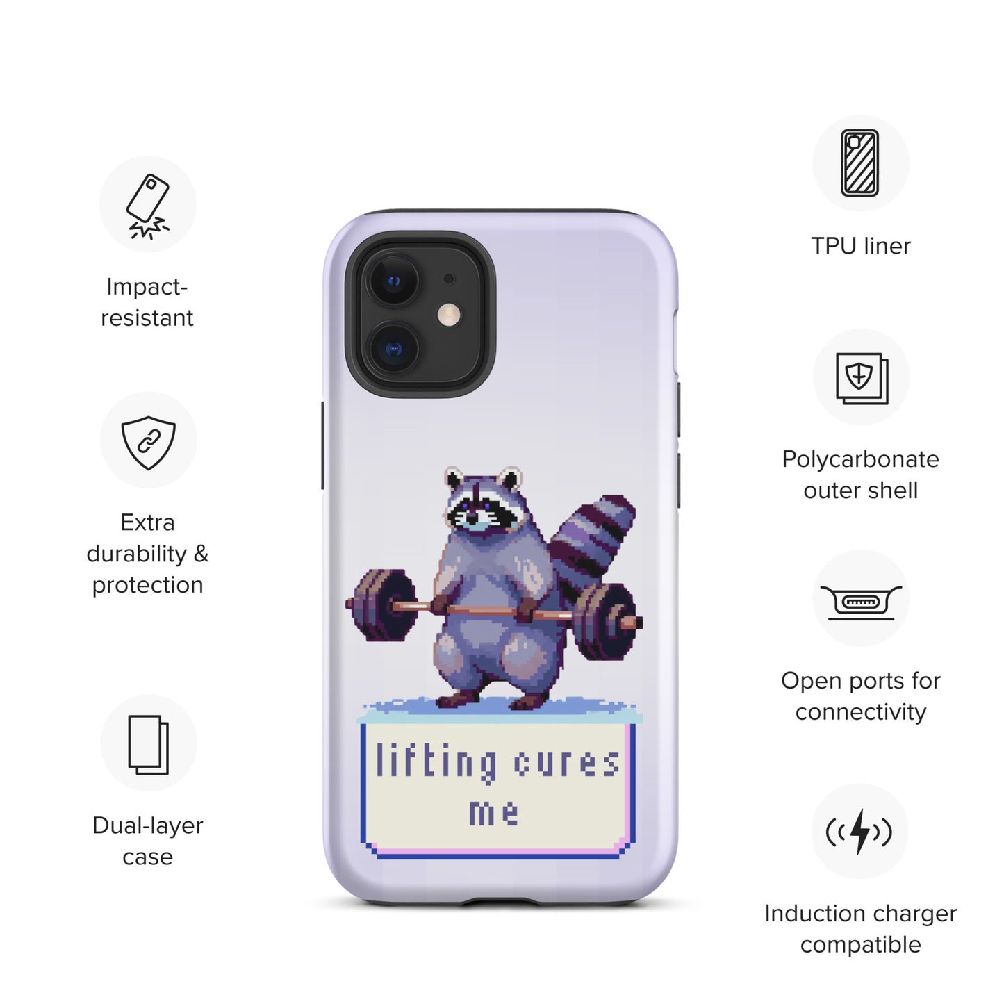 Lifting Cures Me iPhone Case
