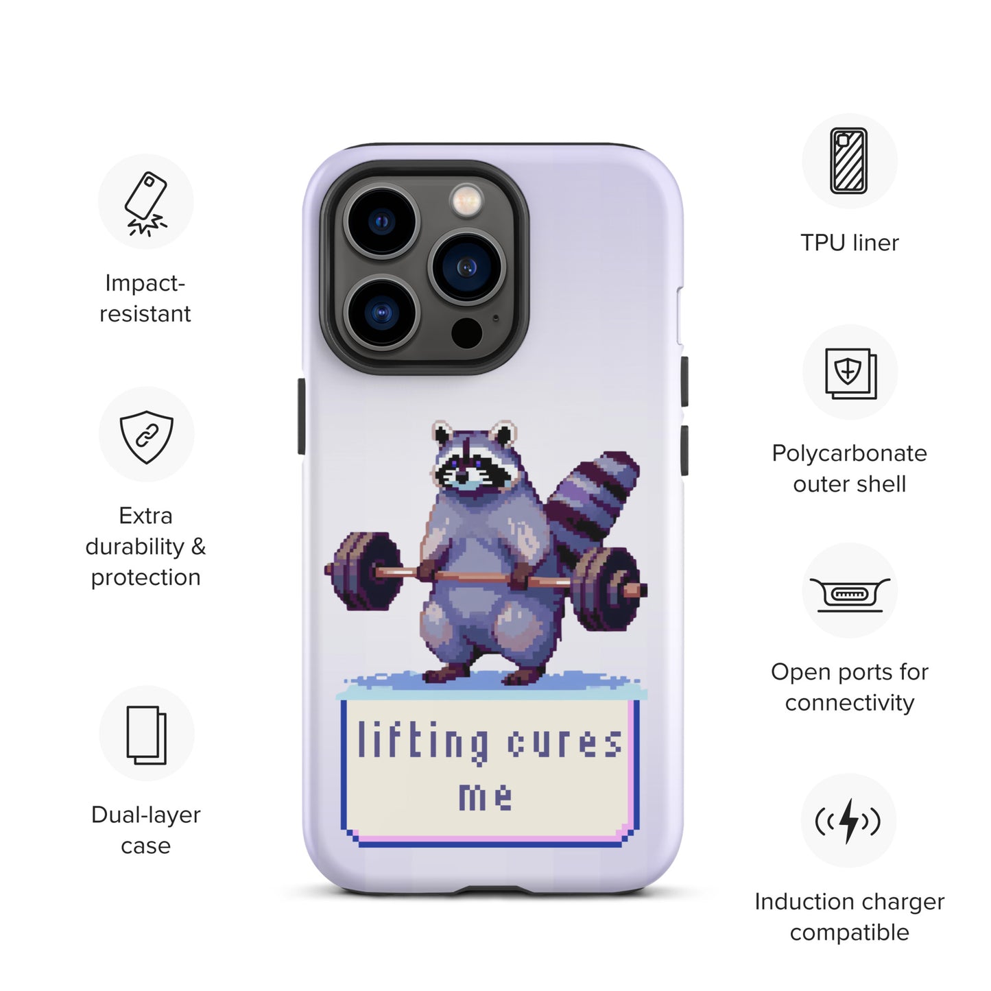 Lifting Cures Me iPhone Case