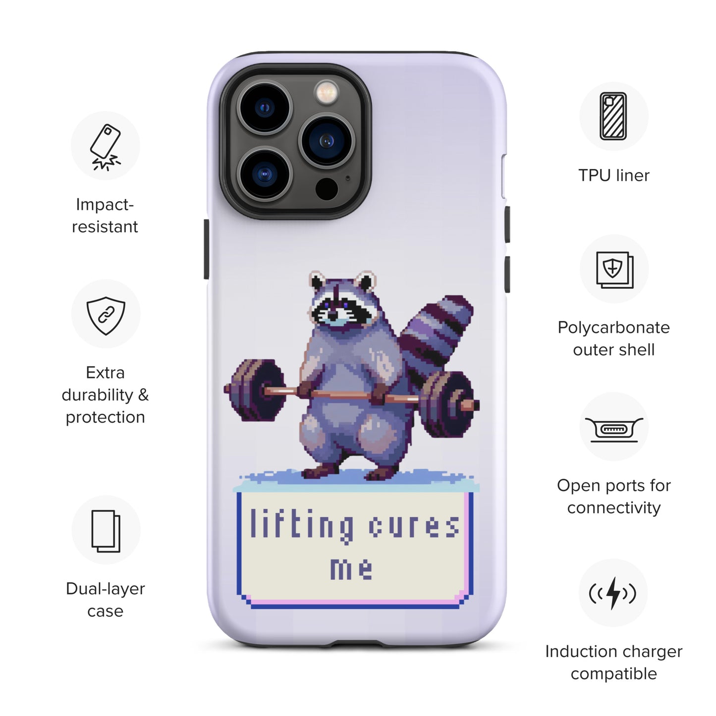 Lifting Cures Me iPhone Case