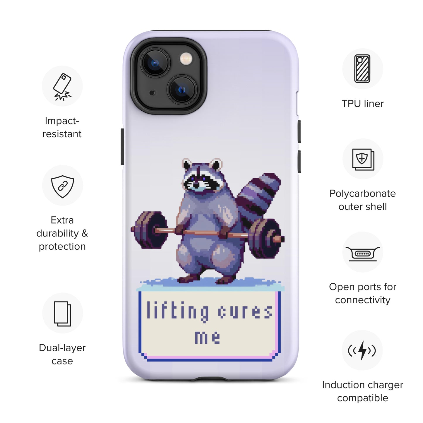 Lifting Cures Me iPhone Case