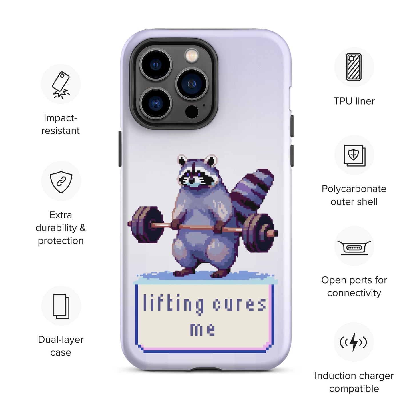 Lifting Cures Me iPhone Case