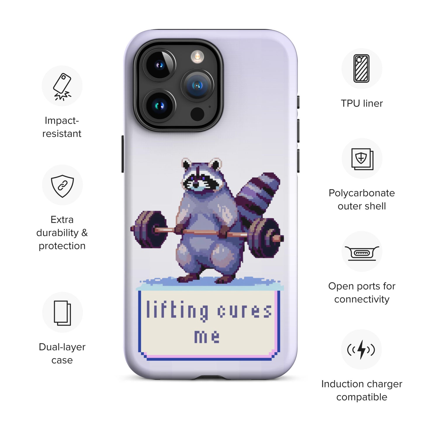 Lifting Cures Me iPhone Case