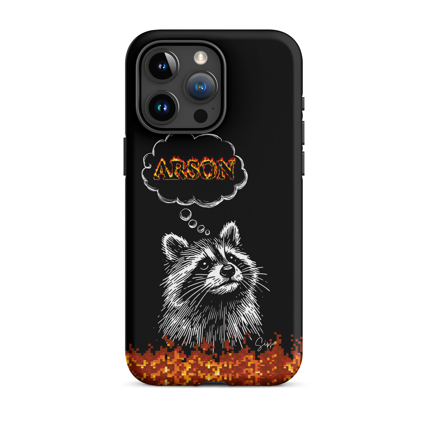 Arson iPhone Case
