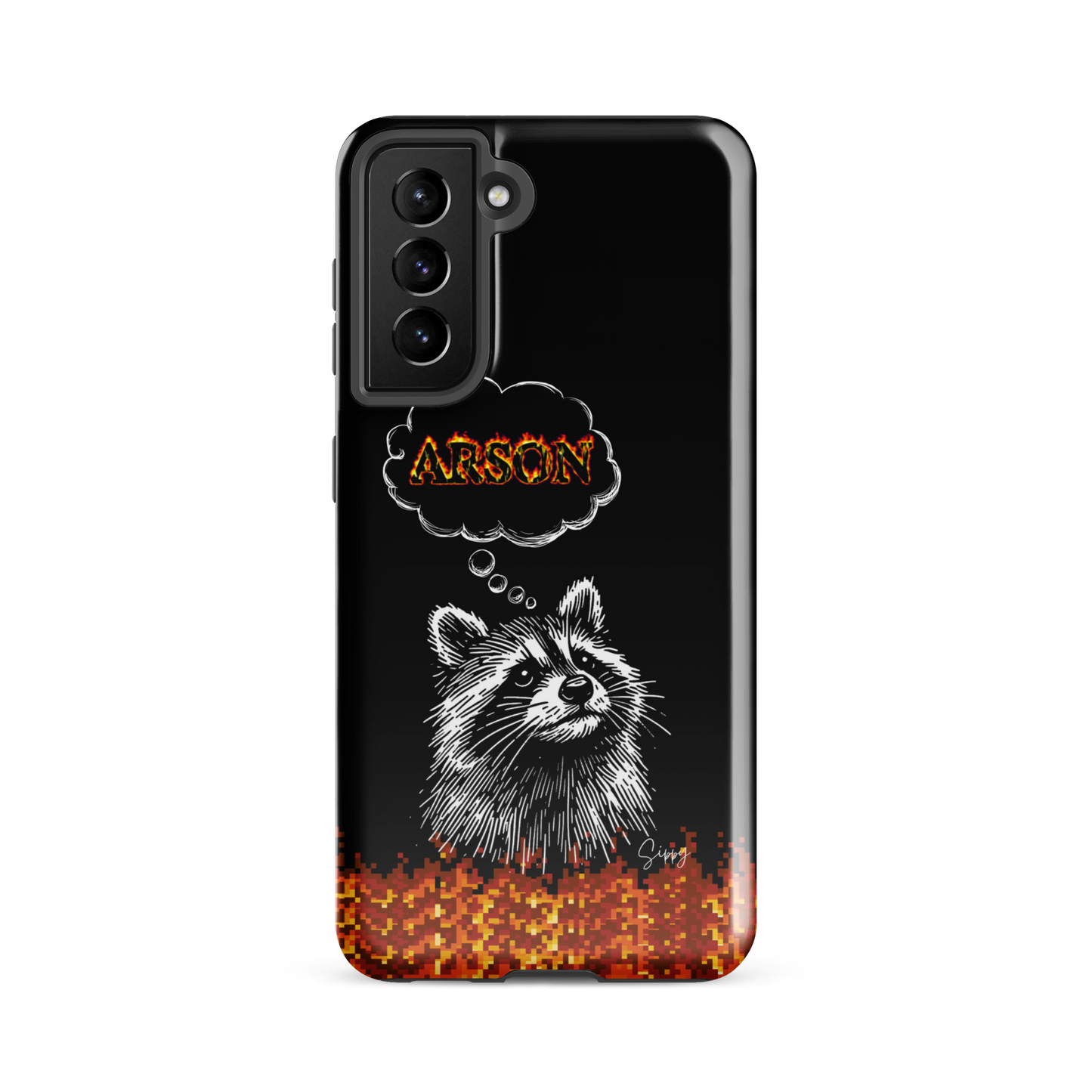 Arson Samsung Case