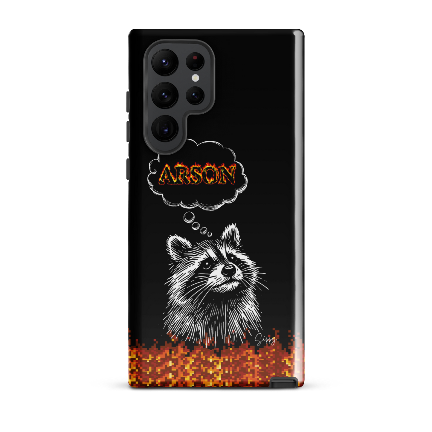 Arson Samsung Case