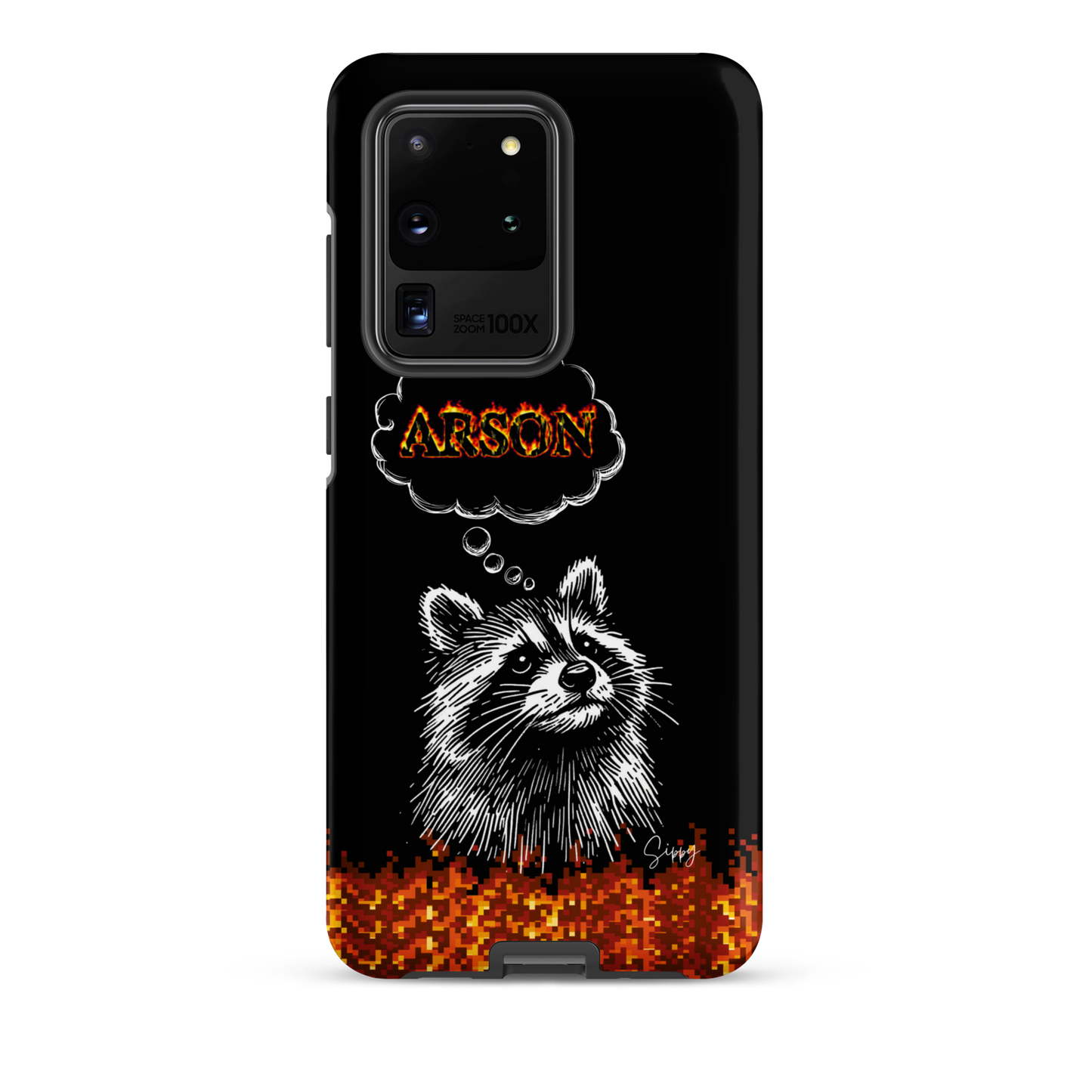 Arson Samsung Case