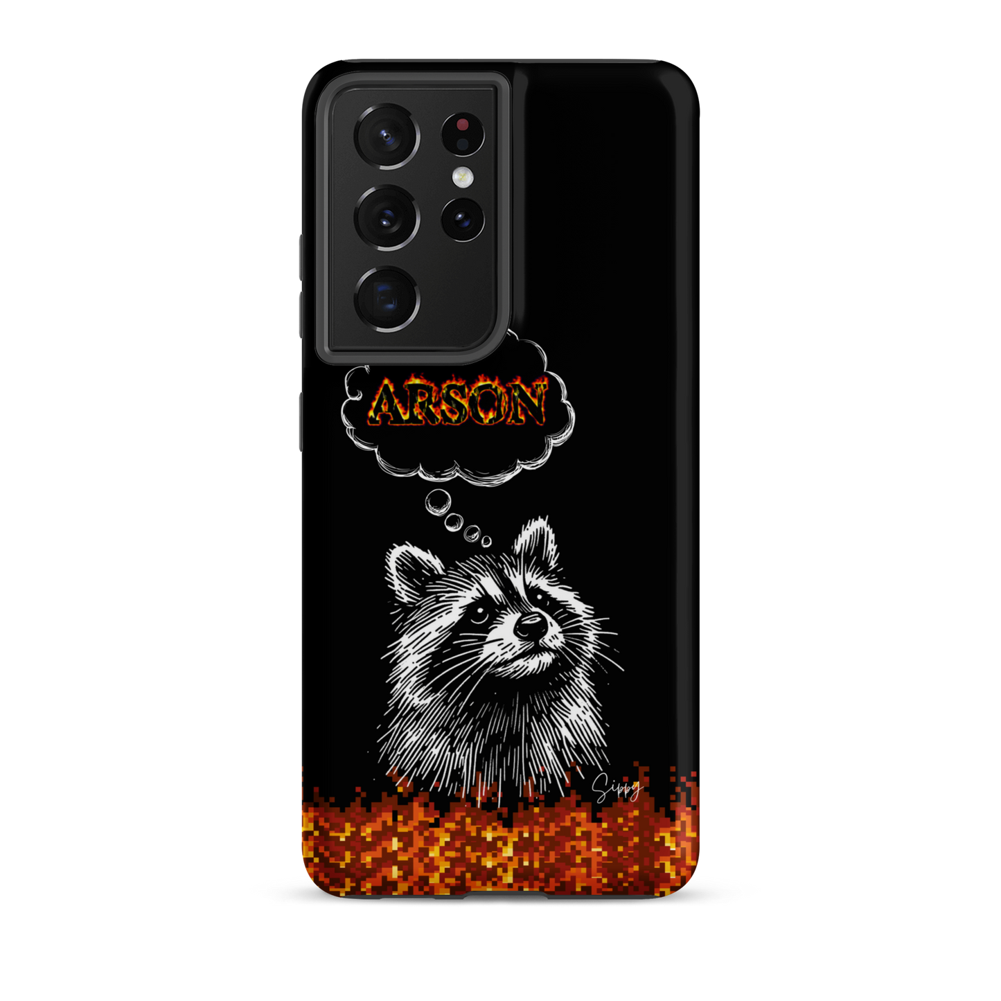 Arson Samsung Case