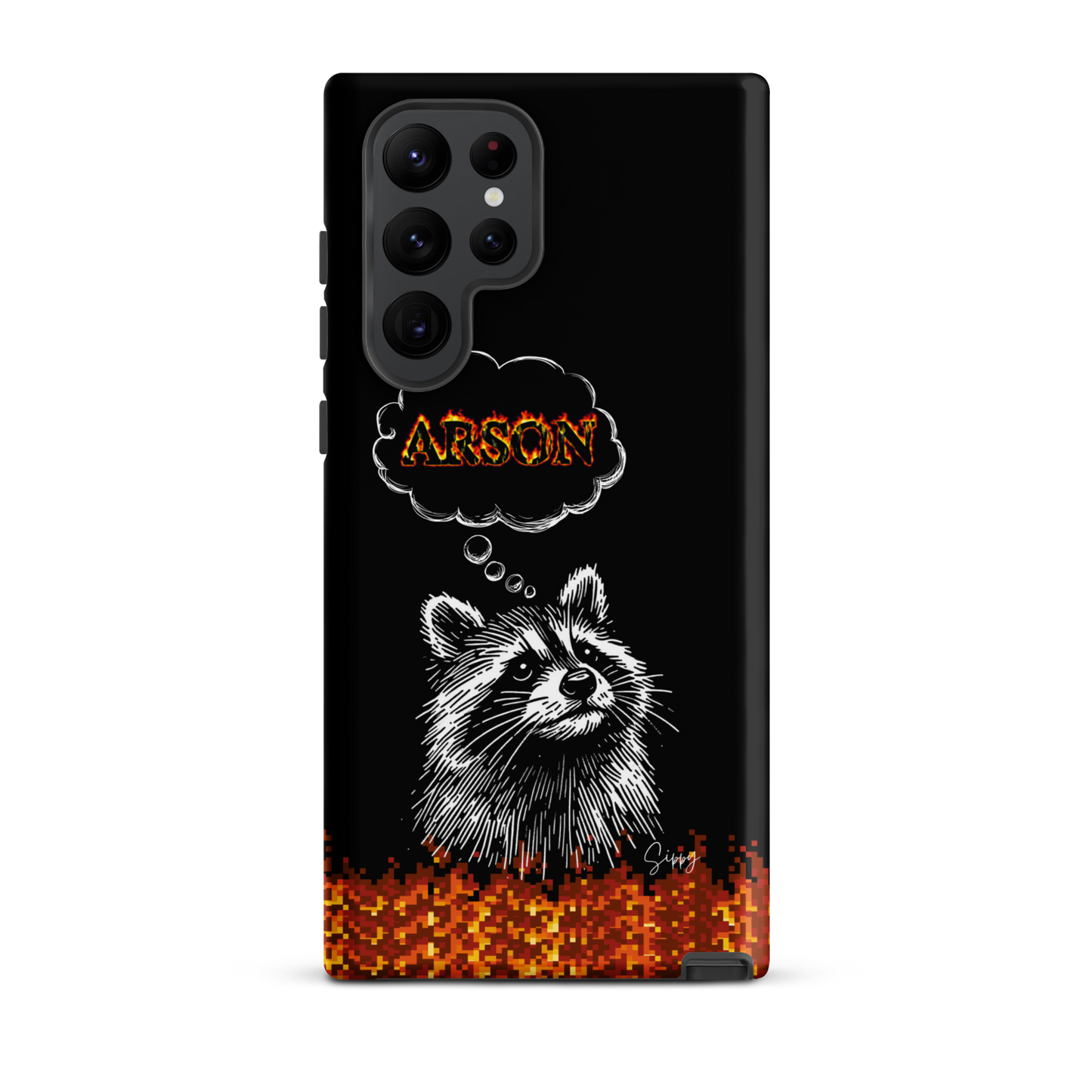 Arson Samsung Case