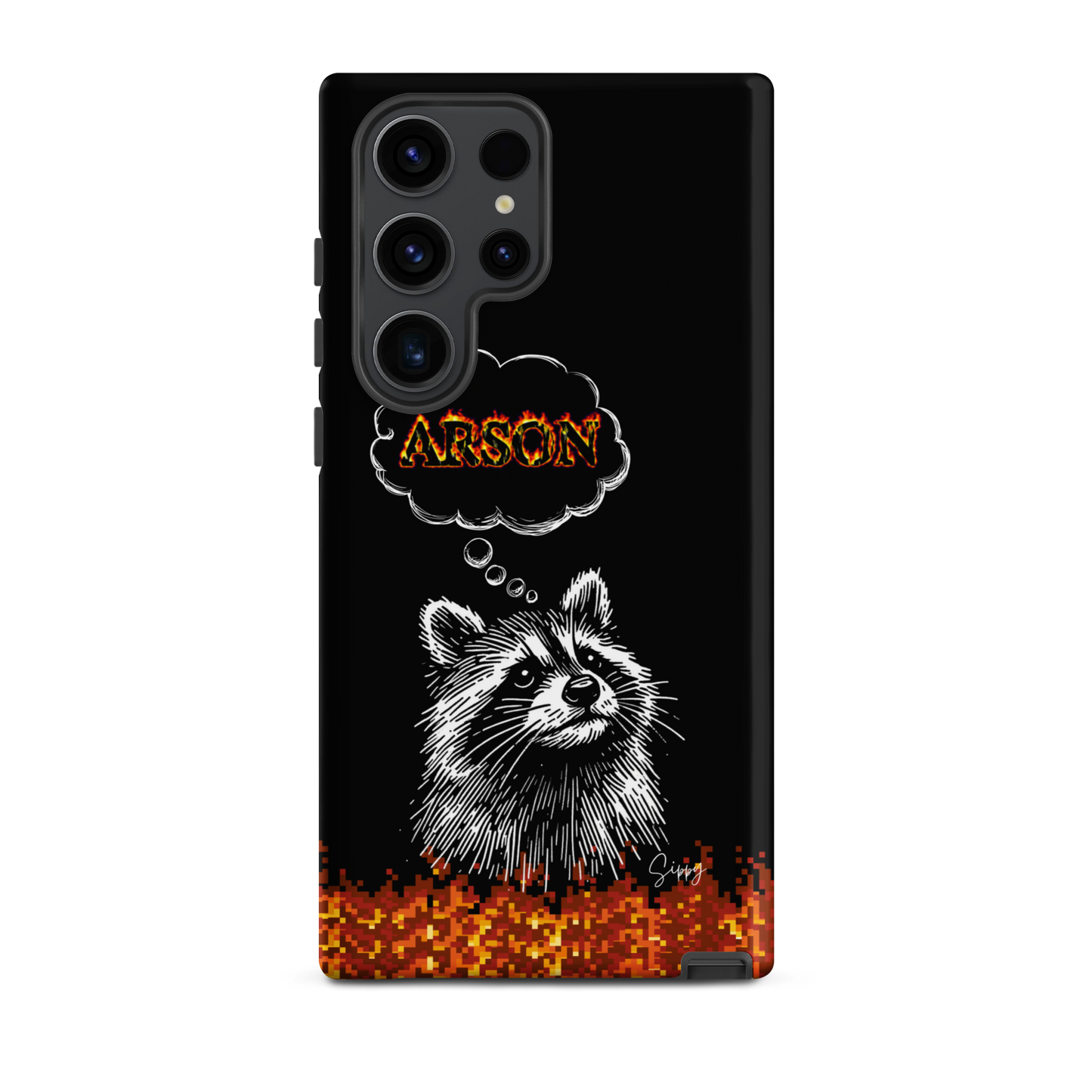 Arson Samsung Case