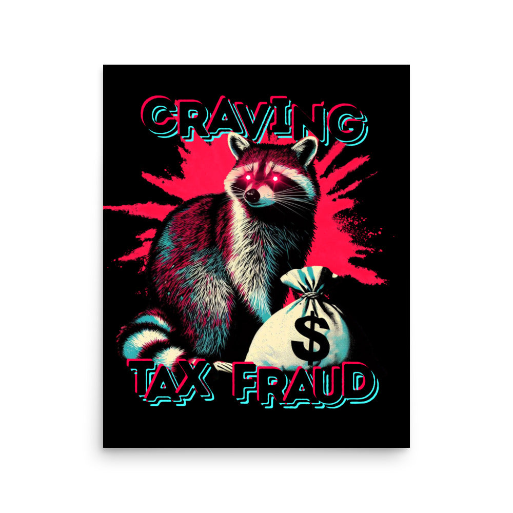 Tax Fraud Poster