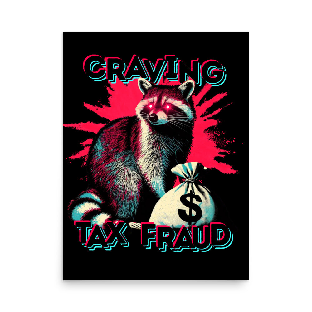 Tax Fraud Poster