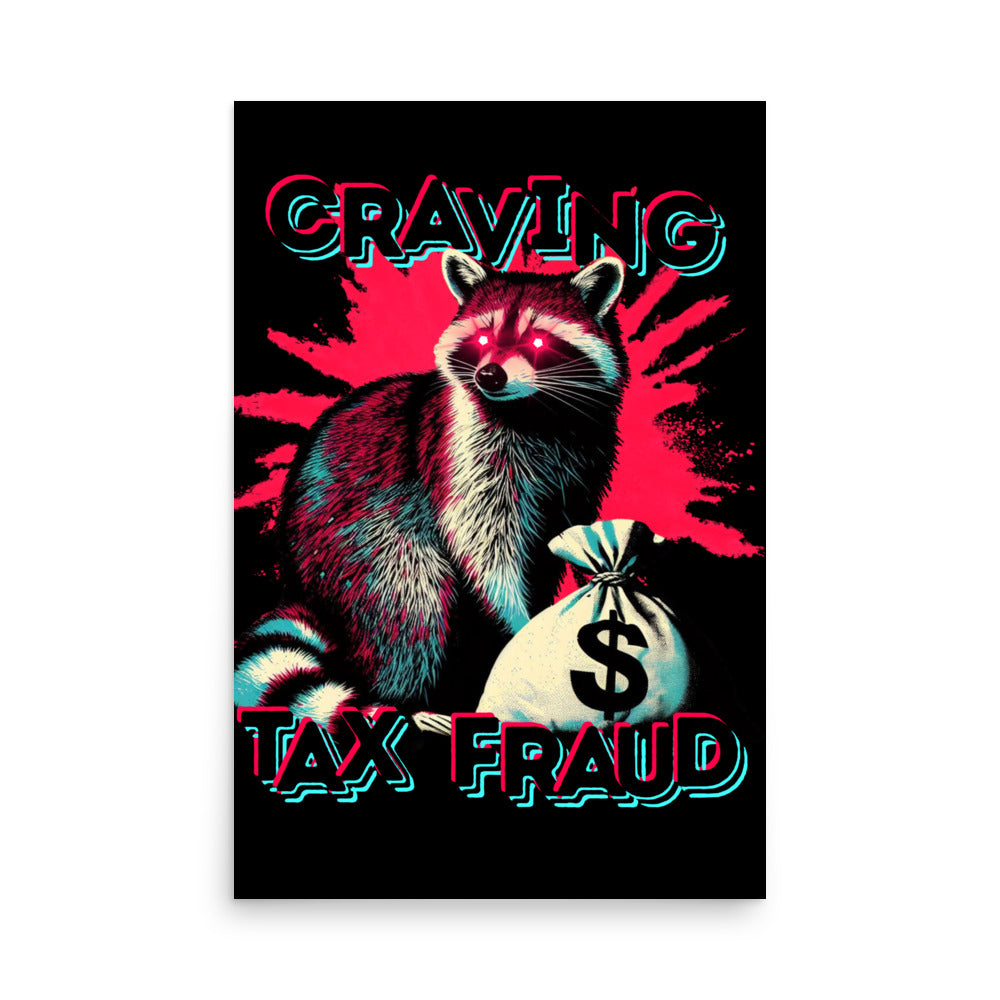 Tax Fraud Poster