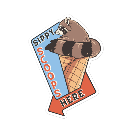 Sippy Scoops Sticker