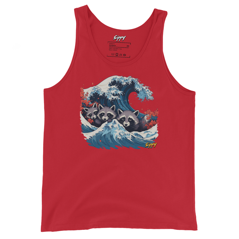 Great Sippy Wave Tank Top